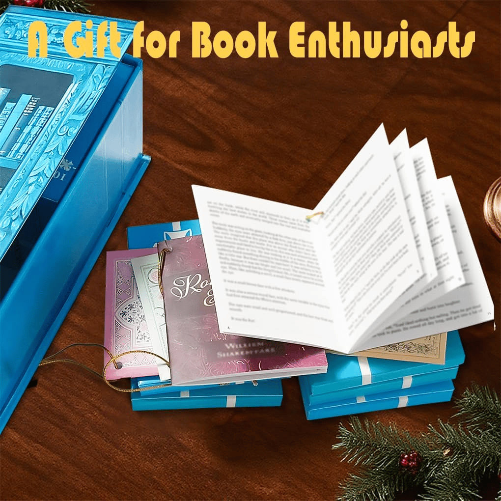 Last Day 50% OFF ✨💥 Mini Book Ornament Advent