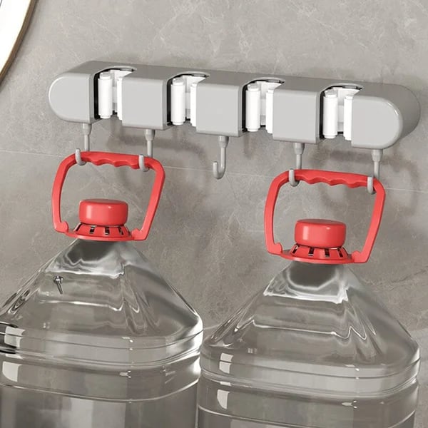 4Slot & 5Hook Wall Mounted Holder