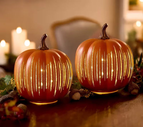 🔥2026 HOT SALE - 🎃✨ Illuminated Starry Night Pumpkins by Valerie✨