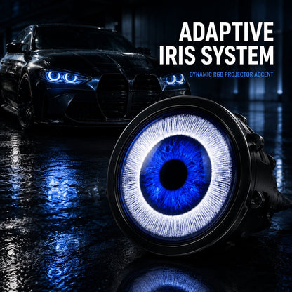 🔥HOT SALE🔥👁️Animated Demon Eye LED Projector Headlight Kit