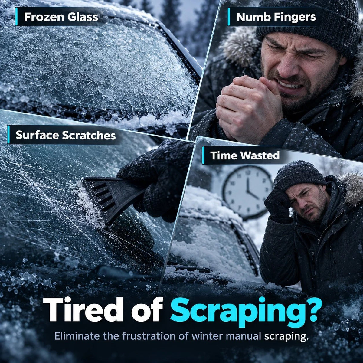 ❄️Electromagnetic Snow Removal & Anti-Freeze Device for Vehicles — Molecular Interference Technology