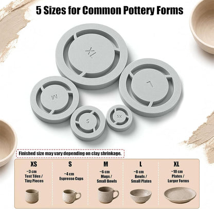 🎁Last Day 49% OFF - Pottery Foot Ring Tool