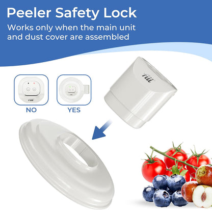 🔥LAST DAY 47% OFF - Universal Automatic Peeler | The Smart Kitchen Gadget That Peels Fruits & More In Seconds