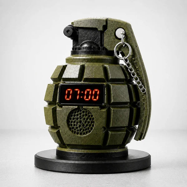 Grenade Alarm Clock