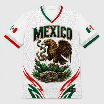 ⚽🏆Aztec Pride™ Mexico Inspired Soccer Fan Jersey