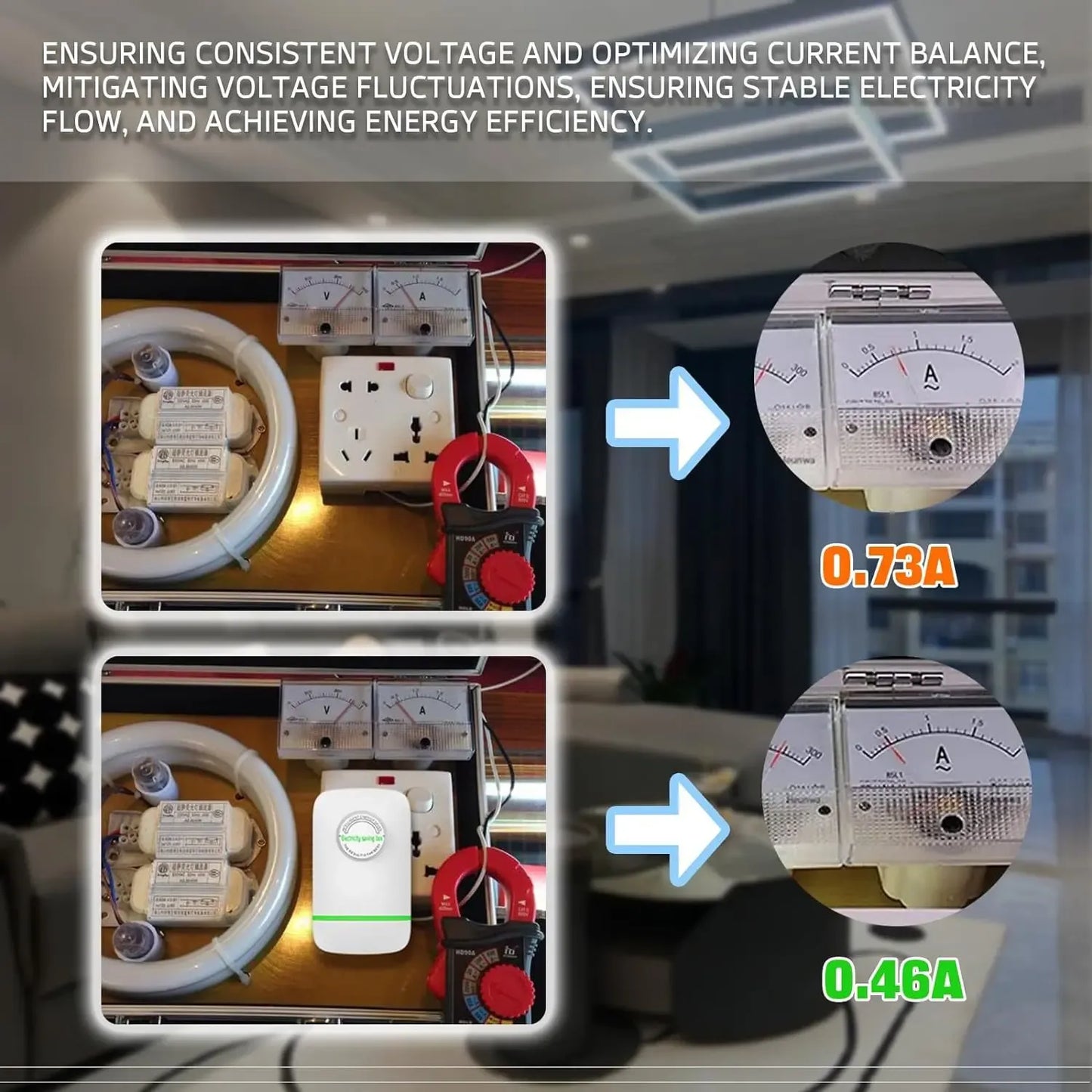 ⭐2026 Updated Design ⭐Energy Saver Plug-In Power Box with US