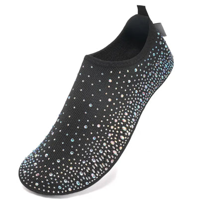 🎁 ÚLTIMO DÍA: ¡49% DE DESCUENTO! 🔥 Calcetines acuáticos descalzos para mujer: Todo en uno para playa, natación, yoga y casa