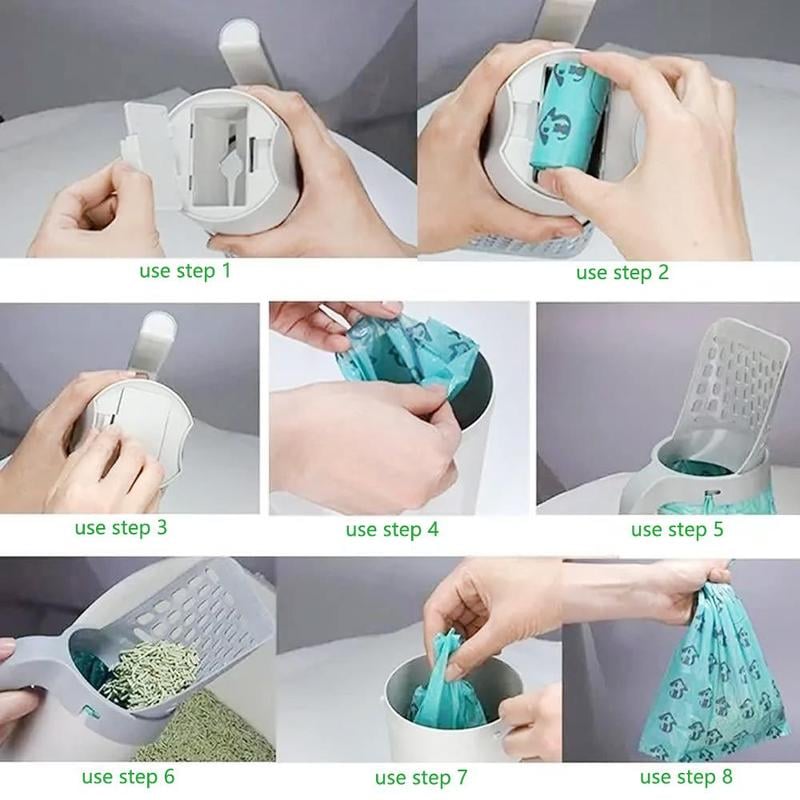 Special Offer🔥🔥🔥Say Goodbye to Stinky Litter Box Days with Our Hygienic All-in-One Scoop!