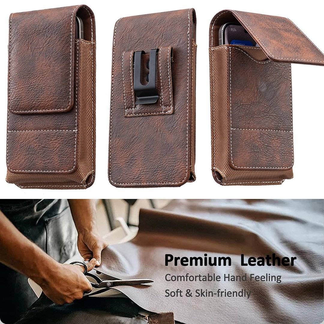 🔥📱 Limited Offer 50% OFF✨ Mobile Phone Belt Pouch | Easy Access, Secure Fit & Convenient Card Storage