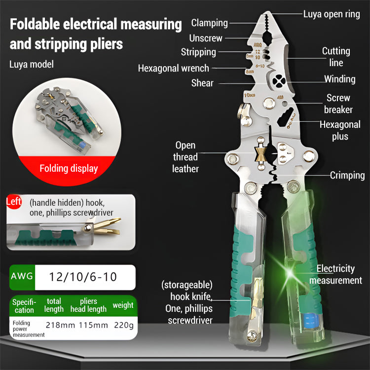 🛠️8-in-1 Multi-Tool | Heavy Duty Stripper | CNC Precision | Pocket Workstation⚡