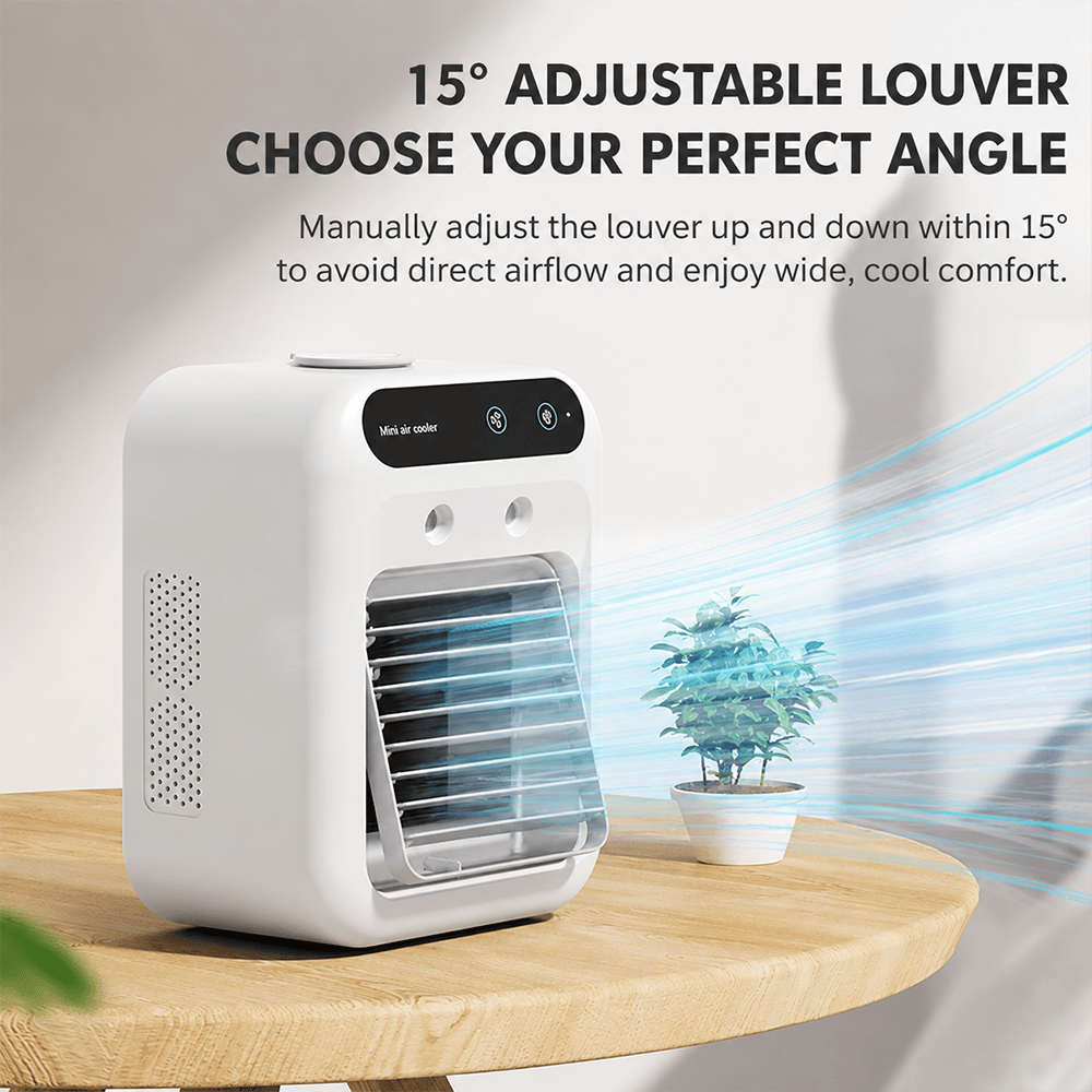 ❄️ Portable Mini Air Conditioner with Humidifier — 20°C Cooling 🔥