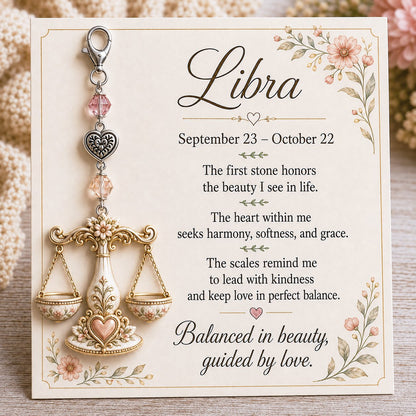 ⌛️ LAST DAY! 🔥  Zodiac Charm Commemorative Card 🌙💎
