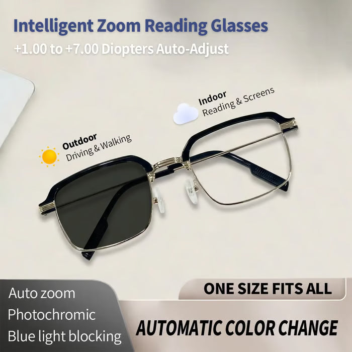 🔥Heißer Verkauf 49% Rabatt👓✨ Selbstjustierende HD Lesebrillen（💥Kaufe 3, erhalte 1 gratis 🛒Kostenloser Versand）