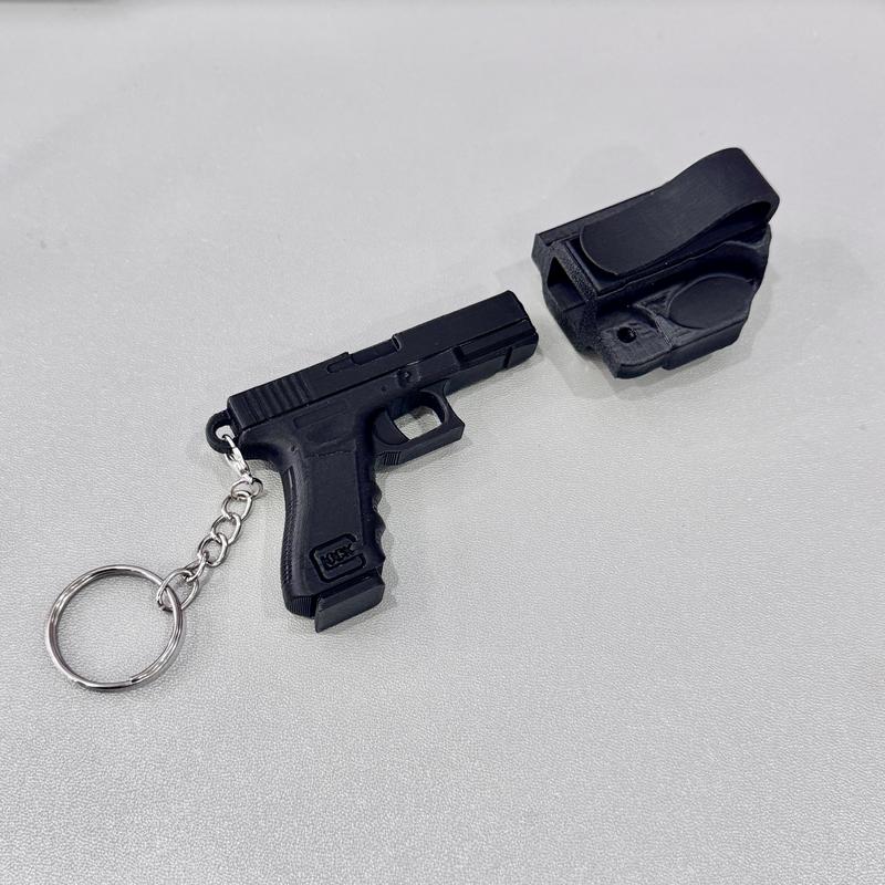 1:4 Scale Precision Mechanical Model Key Ring with Hard Case