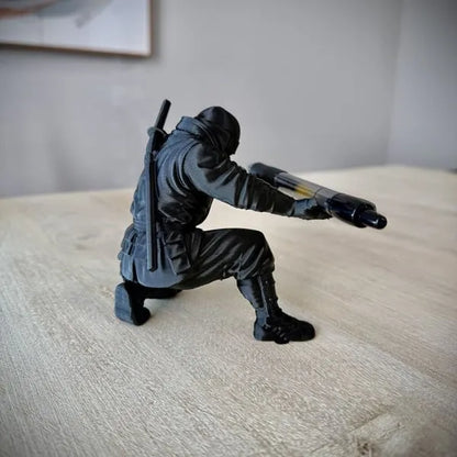 🔥⚔️3D Printed Samurai Pen Holder Desk Organizer
