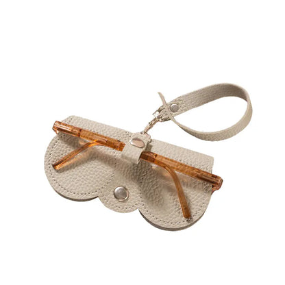 😎🕶️ Protect Your Eyewear in Style – Premium Leather Glasses Case ✨👝