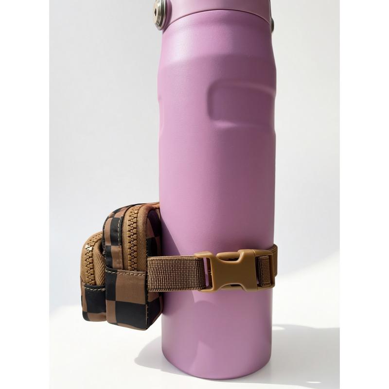 Iris & Rainbow Eeny-Meeny Tiny Bag - Multi-Way Nylon Mini Crossbody & Water Bottle Pouch
