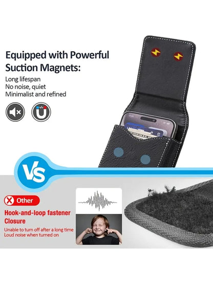 🔥📱 Limited Offer 50% OFF✨ Mobile Phone Belt Pouch | Easy Access, Secure Fit & Convenient Card Storage