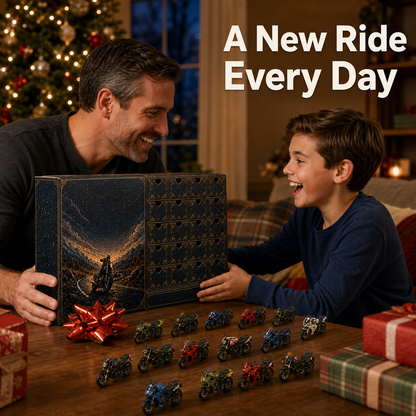 🎁 2026 Motorcycle Legends Advent Calendar – 24 Days, 24 Mini Motorcycles, 24 Legendary Rides