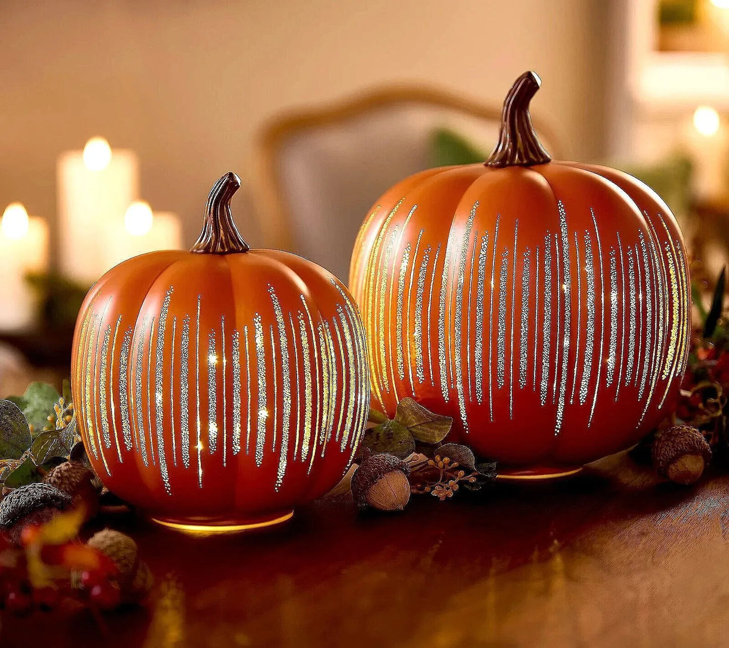 🔥2026 HOT SALE - 🎃✨ Illuminated Starry Night Pumpkins by Valerie✨