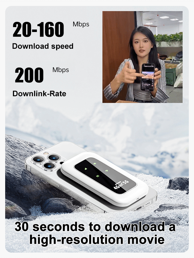 📶 Pocket WiFi – Ready in Seconds No Setup. No Hassle. Just Connect.