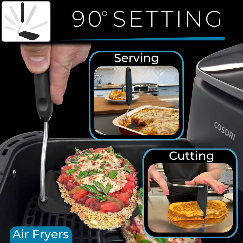 🚀🔥7-in-1 Adjustable Angle Spatula Set