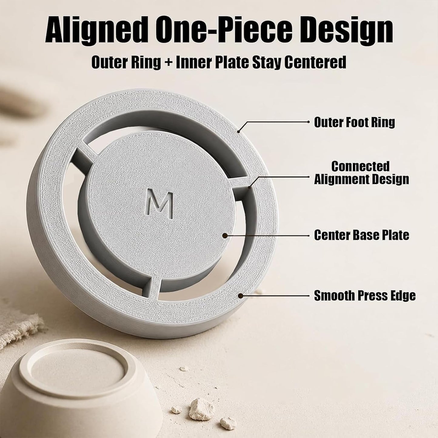 🎁Last Day 49% OFF - Pottery Foot Ring Tool