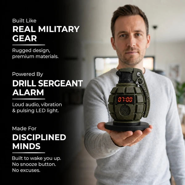 Grenade Alarm Clock