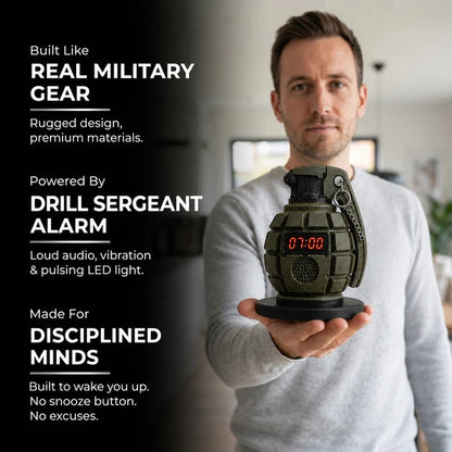 Grenade Alarm Clock