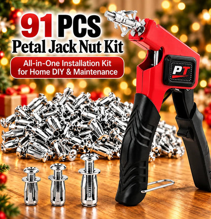 91-Piece Petal Jack Nut & Installation Tool Kit
