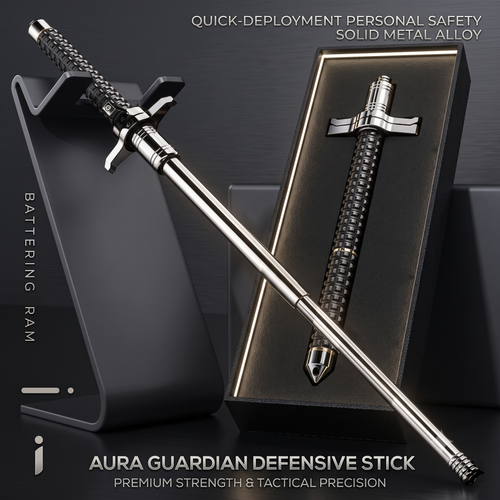 🎉Limited Time 49% OFF🔥Improved Self-Defense Auto-Expanding Tactical Hiking Stick | Heavy-Duty Emergency Tool 🛡️