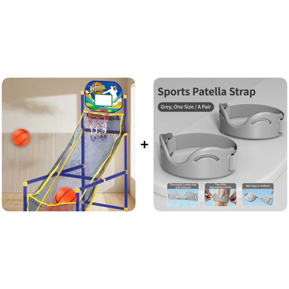 ⏰50% OFF NOW!⛹️Fast Shipping 🚚💨Kids' Indoor Basketball Arcade Game with 4 Balls🏀