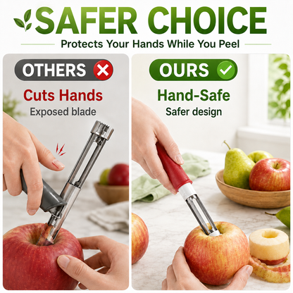 🍎 2-in-1 Retractable Fruit Corer & Peeler