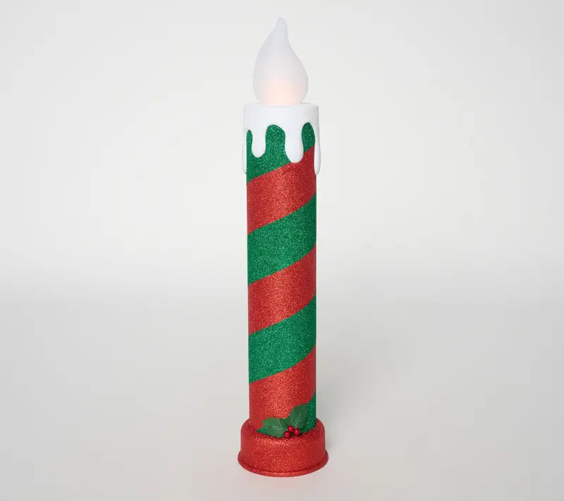 Mr. Christmas 36" Indoor/Outdoor Blow Mold Holiday Candle