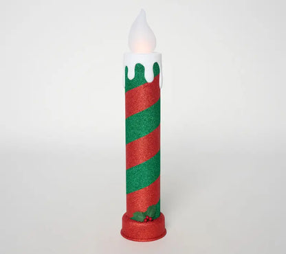 Mr. Christmas 36" Indoor/Outdoor Blow Mold Holiday Candle