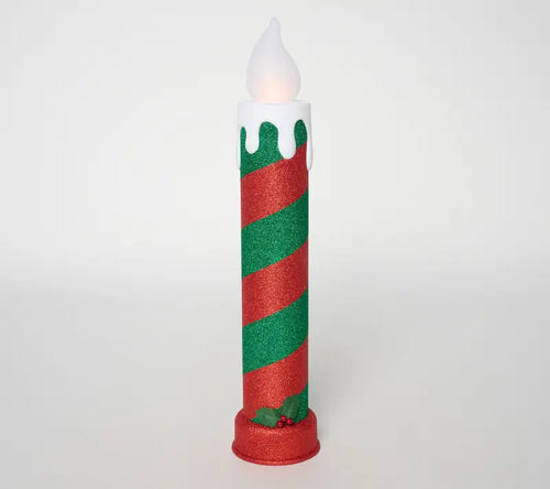 Mr. Christmas 36" Indoor/Outdoor Blow Mold Holiday Candle