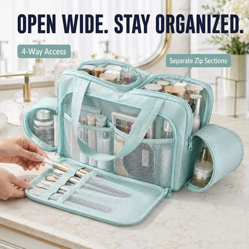 Everything-in-Place Multi-Pocket Travel Organizer