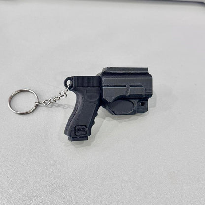 1:4 Scale Precision Mechanical Model Key Ring with Hard Case