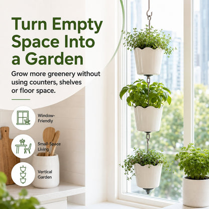 🔥Limited Time 50% Off✨Vertical Hanging Pot Kit