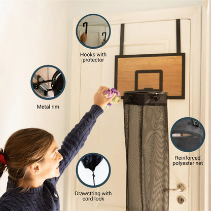 Laundry Basketball Hamper