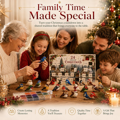 Beaded Bird Advent Calendar