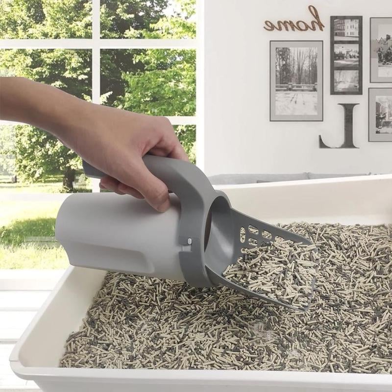 Special Offer🔥🔥🔥Say Goodbye to Stinky Litter Box Days with Our Hygienic All-in-One Scoop!