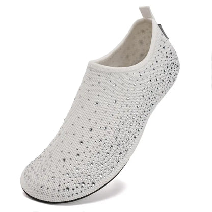 🎁 ÚLTIMO DÍA: ¡49% DE DESCUENTO! 🔥 Calcetines acuáticos descalzos para mujer: Todo en uno para playa, natación, yoga y casa