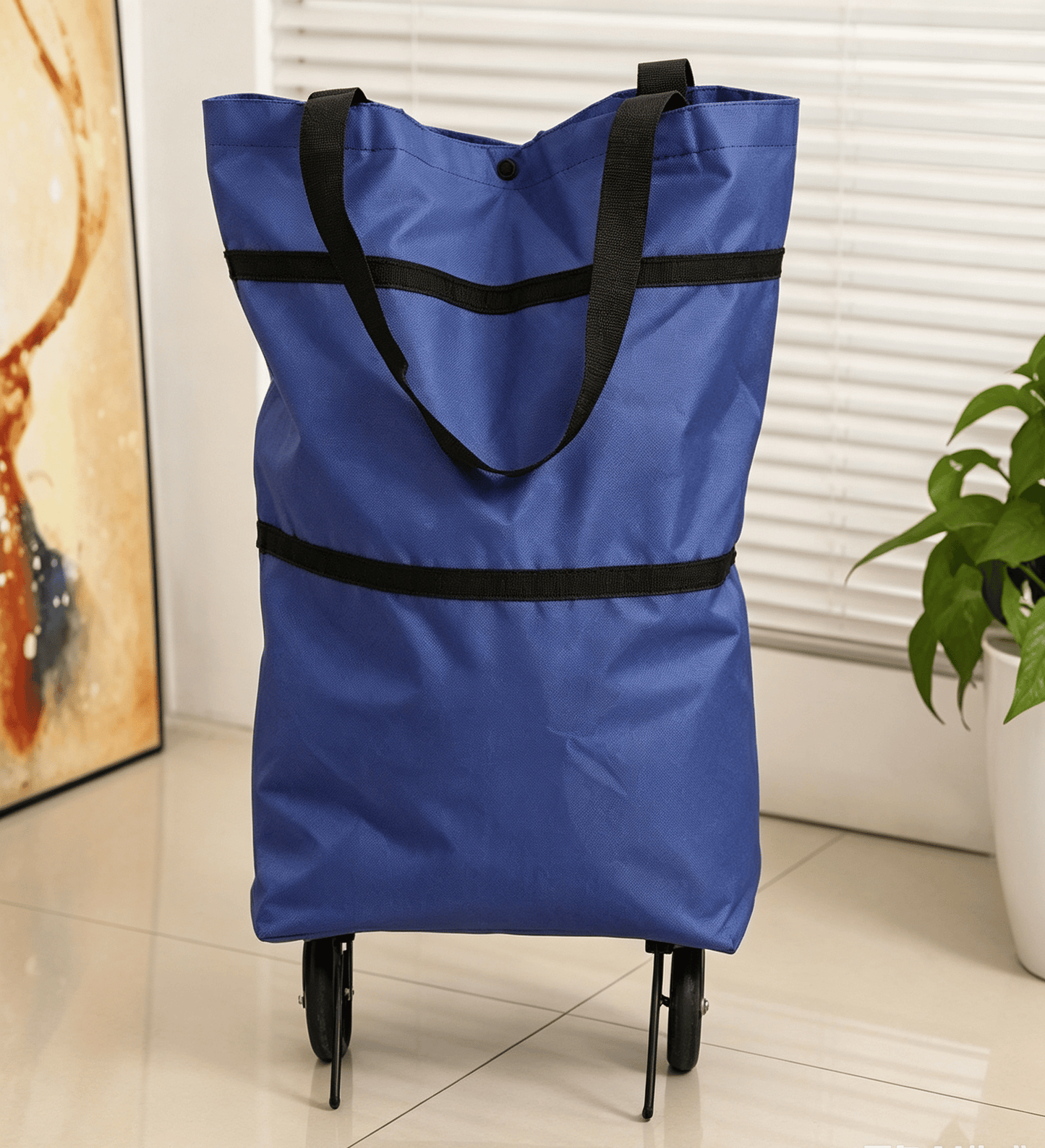 📢📢50% OFF !! ⏰Collapsible rolling shopping bag