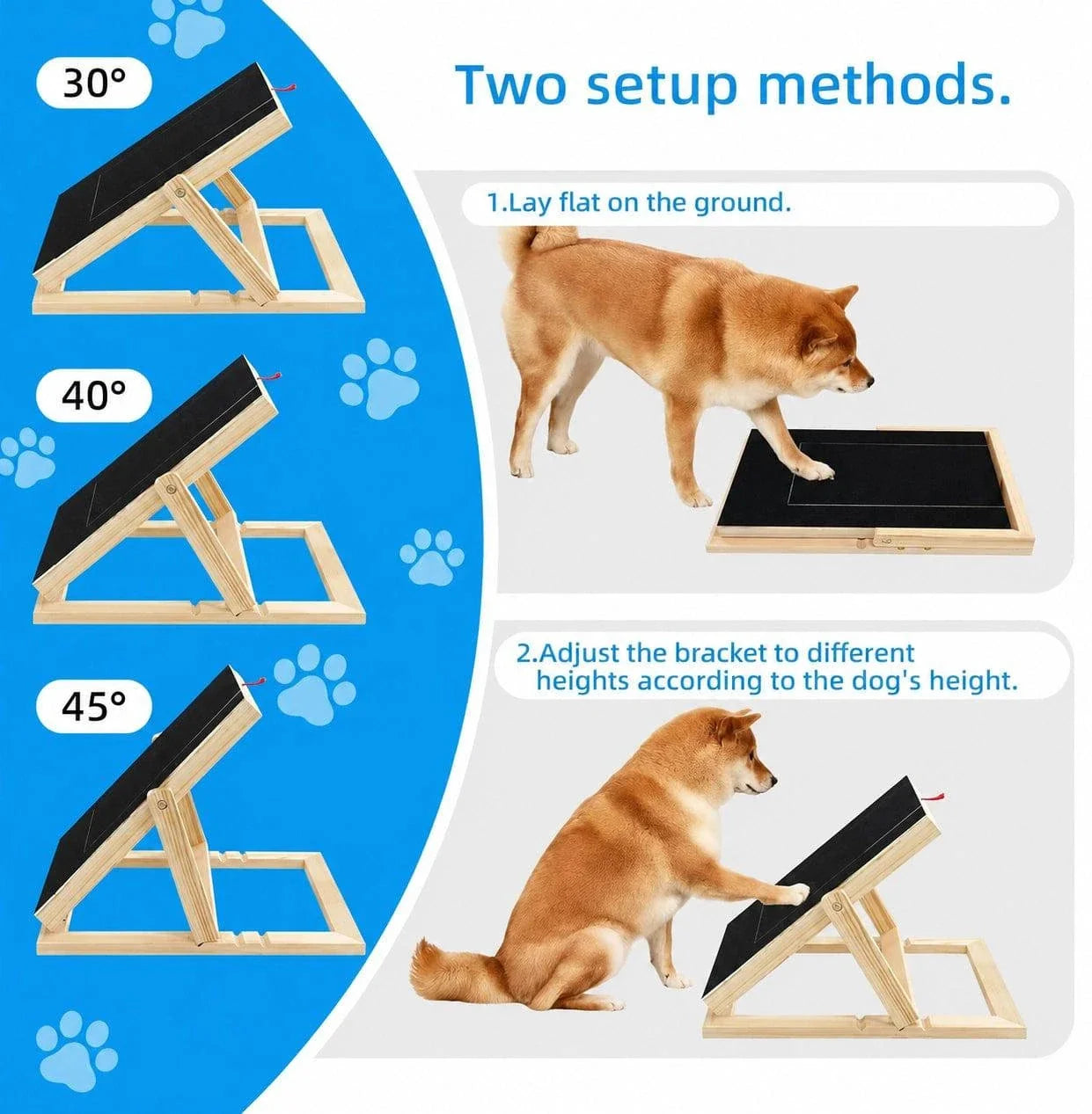 Dog Nail Scratch Board with Treat Box – Stress Free Nail Filing for Dogs