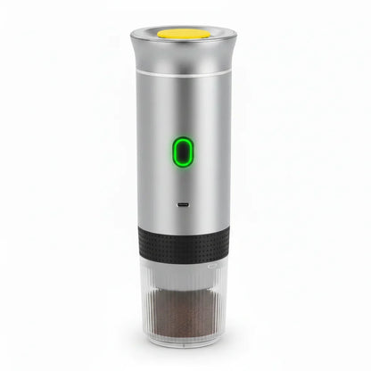 Portable Espresso Coffee Maker – 15-Bar Rechargeable Travel Coffee Machine