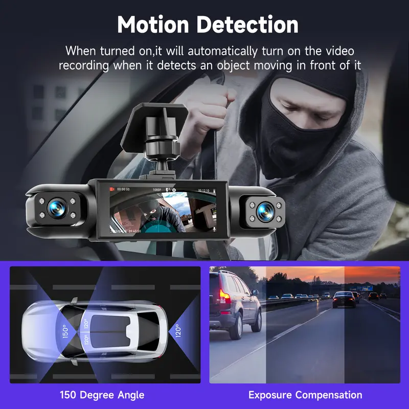 🎁LAST DAY 50% OFF🔥Full View Car Dashcam System