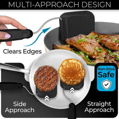 🚀🔥7-in-1 Adjustable Angle Spatula Set