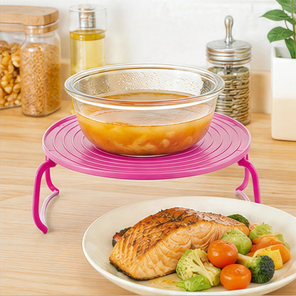 Multifunctional Microwave Layered Steaming Rack/Tray(2Pack)