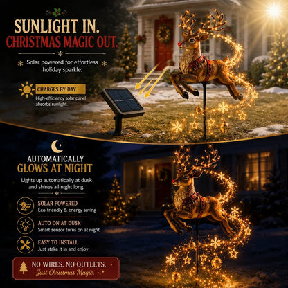 🎅Christmas Early Discount 49% Off🎄✨Christmas Magic Garden Collection - Transform Your Yard Into A Winter Wonderland With Enchanted Flowing Lights（31.5 inch）